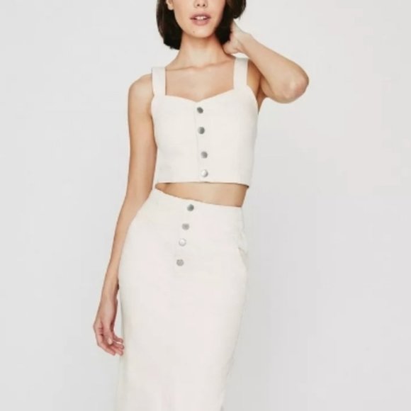 Gorgeous Linen Bustier style top - Picture 3 of 9